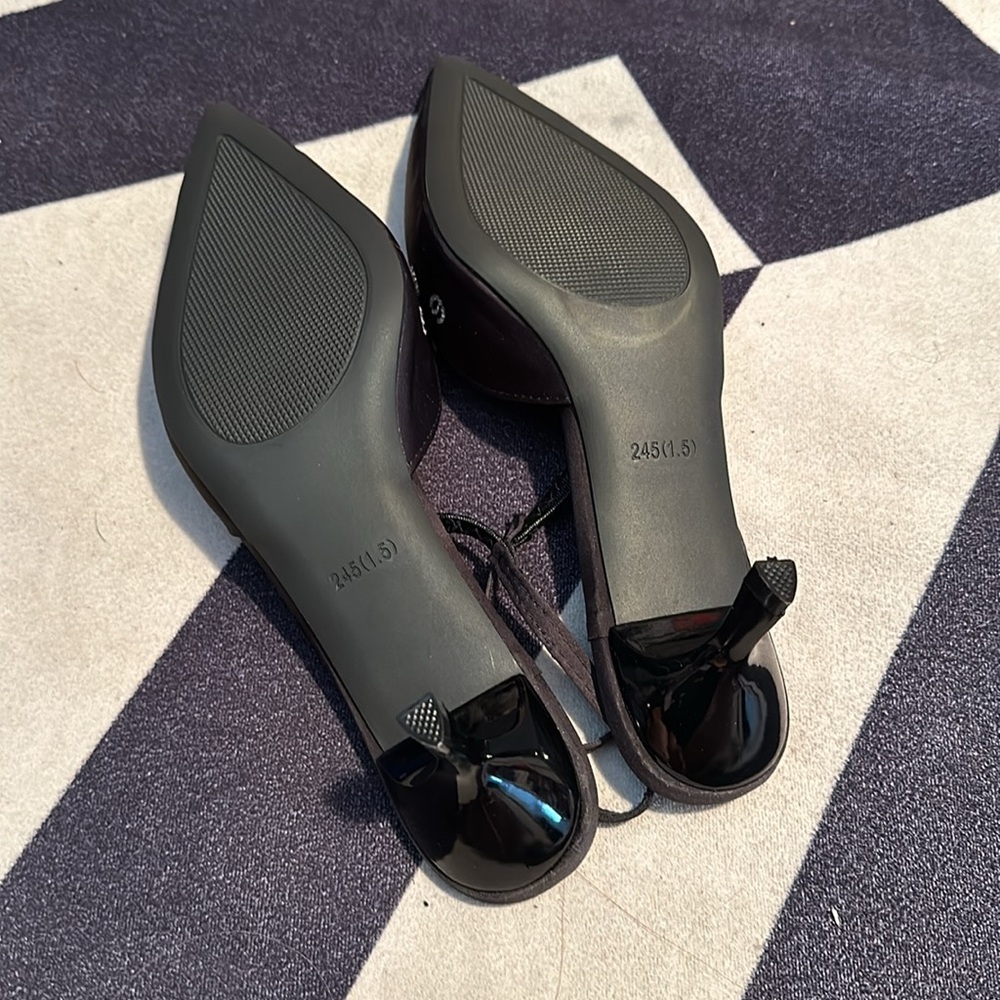 Rhinestone Slingback Pumps - Picture 3 of 4